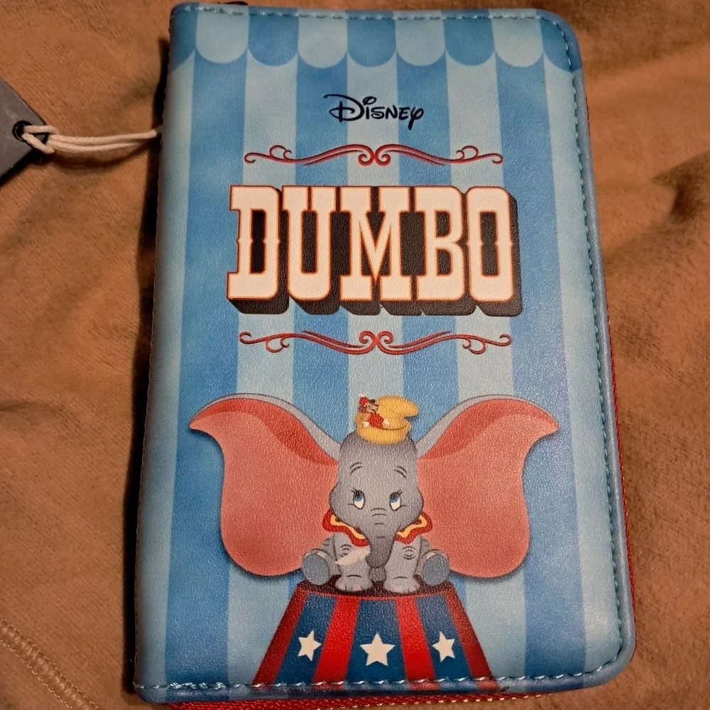 NWT Loungefly Disney Dumbo Book Series Convertible Crossbody Bag and Wallet